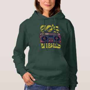 Sudadera Boombox vibe vintage de los 90