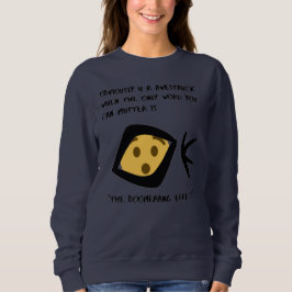 Sudadera Boomerange básico de la Marina 'Awestructurk'