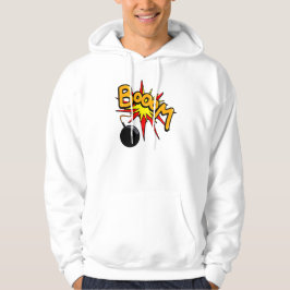 Sudadera ¡Booom! Hoodie, ilustracion gracioso