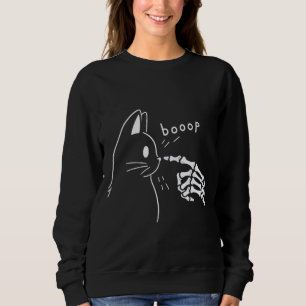 Sudadera Boop the Floof Skeleton Hand Funny Halloween