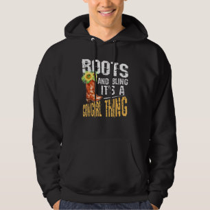 Sudadera Boots and Bling It's A Cowgirl Thing Rodeo Gorra
