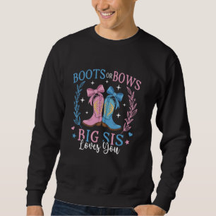 Sudadera Boots o Bows Género Revelan Decoraciones Gran Herm