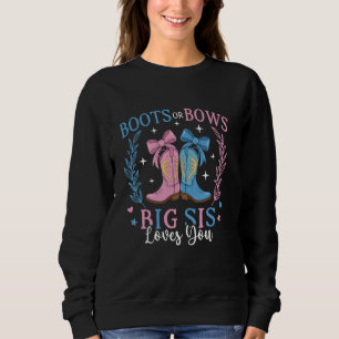 Sudadera Boots o Bows Género Revelan Decoraciones Gran Herm