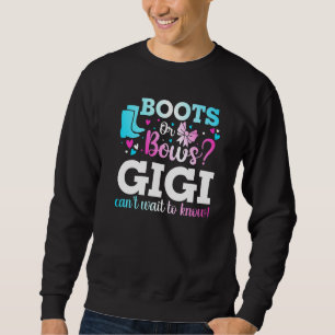 Sudadera Boots O Bows Gigi Género Revelan Baby Shower Annou