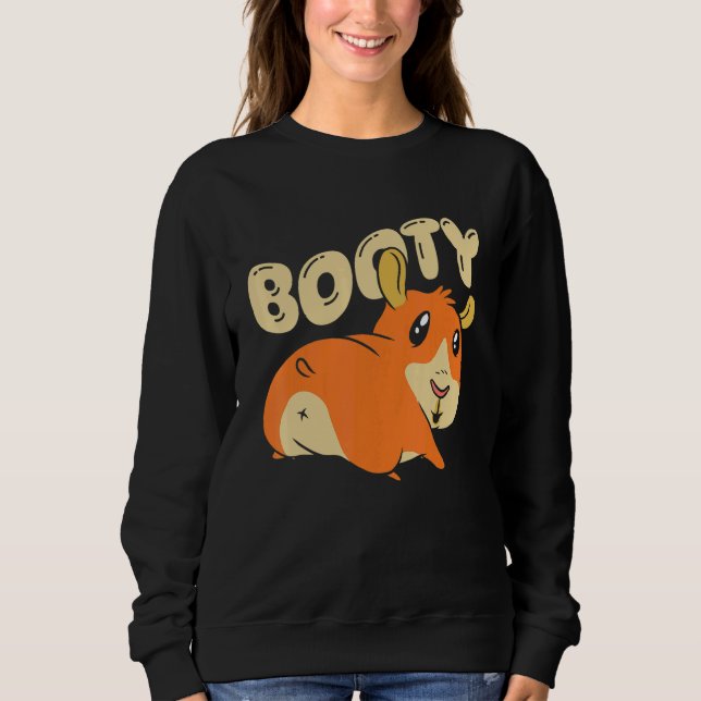 Sudadera Booty Pig Graphic Guinea Pig Owner Pet Cavy Animal (Anverso)