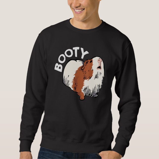 Sudadera Booty Pig Graphic Guinea Pig Owner Pet Cavy Animal (Anverso)