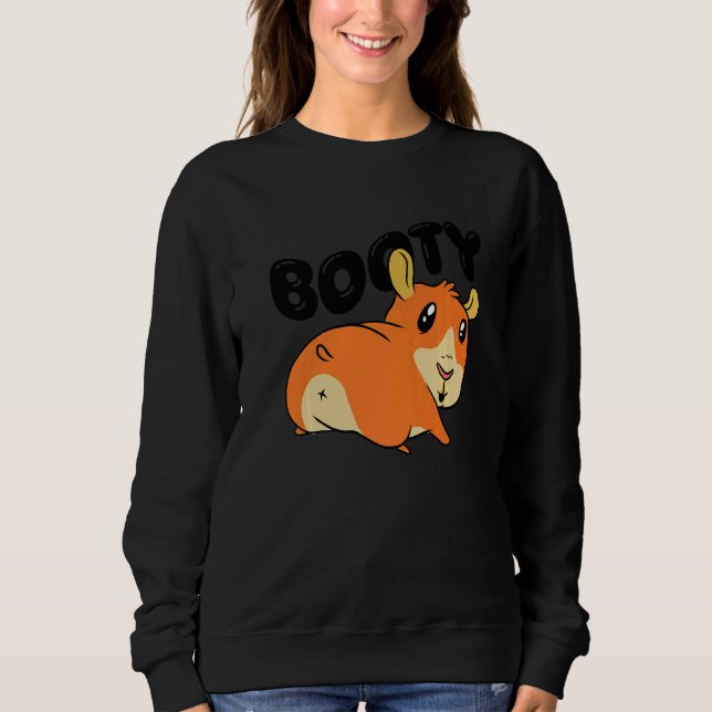 Sudadera Booty Pig Graphic Guinea Pig Owner Pet Cavy Animal (Anverso)