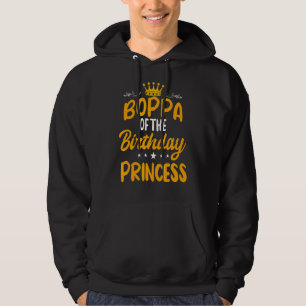 Sudadera Boppa De La Princesa De Cumpleaños Fiesta Bday Cel