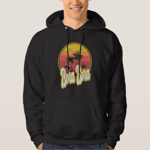 Sudadera Bora Bora Beach Retro Sunset