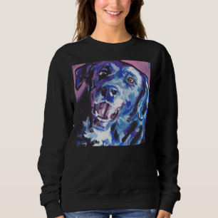 Sudadera Borador Border Collie Lab Pop brillante de color