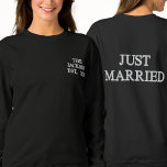 Sudadera Bordada Just Married hoodie - Personalized Mr and Mrs<br><div class="desc">If you are looking for the perfect gift for a newlywed couple, you can't miss our selection of Just Married, hoodies and personalized hoodies with Mr. and Mrs. embroidery, ideal for celebrating their love in a unique and fun way, along with customized t-shirts and elegant shirts that they can wear...</div>