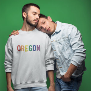 Sudadera de colores arcoiris outlet