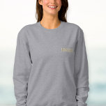 Sudadera Bordada Personalized Bride Sweatshirt: A Thoughtful Gift<br><div class="desc">Personalized Bride Sweatshirt: A Thoughtful Gift for the Future Mrs. A personalized gift for the bride, such as a bride sweatshirt featuring a heart sleeve initial, makes for a thoughtful engagement gift and a unique bridal shower gift, perfect for celebrating her new identity as the future Mrs. with a minimalistic...</div>