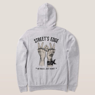 Sudadera Borde de la calle - Diseño audaz de la tipografía
