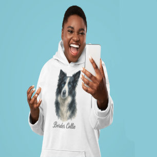 Sudadera Borde del perro Collie