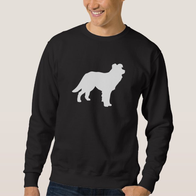 Sudadera Border Collie Dog  Mom Dad Pet Cute  Puppy (Anverso)