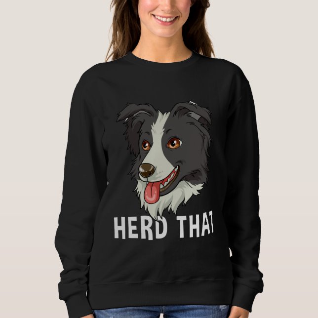 Sudadera Border Collie Herd the (Anverso)