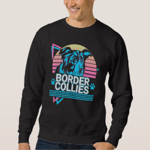 Sudadera Border Collies Retro