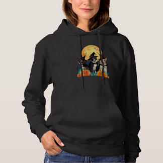 Sudadera Border Collies Witch Pumpkin Halloween Night Costu
