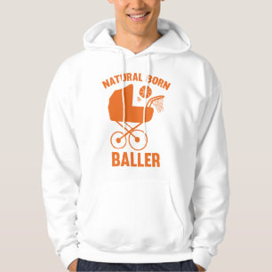 Sudadera Born Baller natural