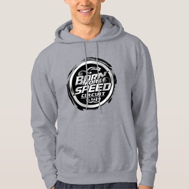 Sudadera  Born for Speed Circuit Performance Hoodie – Track (Anverso)