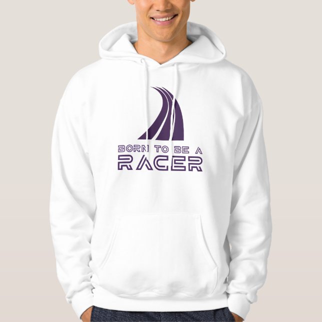 Sudadera Born To Be A Racer (Anverso)