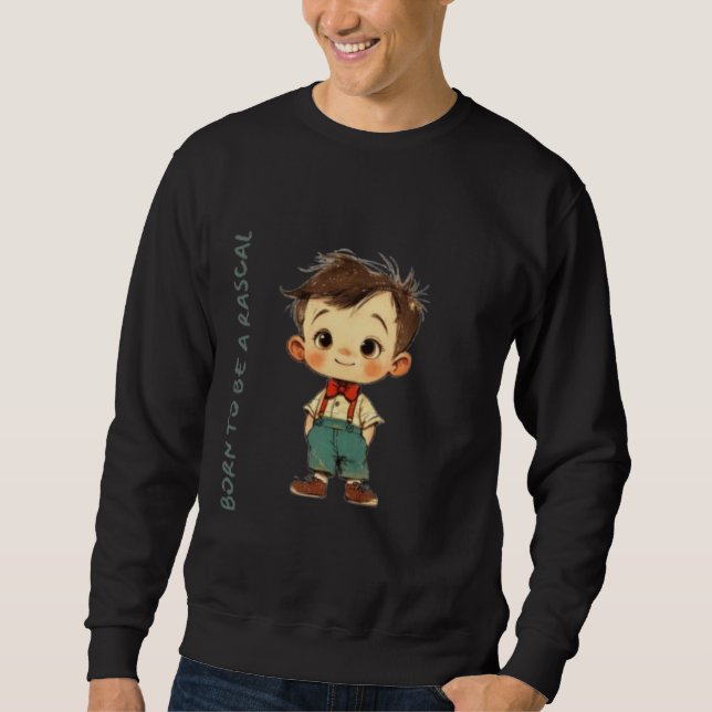 Sudadera Born to be a rascal Limited Edition 781 Pieces (Anverso)