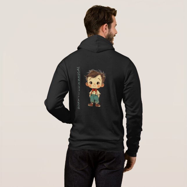 Sudadera Born to be a rascal Limited Edition 781 Pieces (Reverso completo)