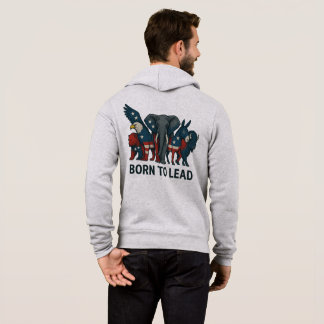 Sudadera Born To Lead – American Animal Unity Design