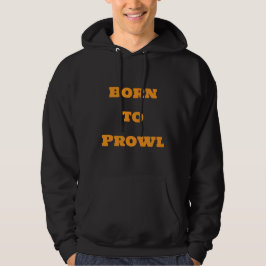 Sudadera Born to Prowl – Golden Raccoon Paw Hoodie