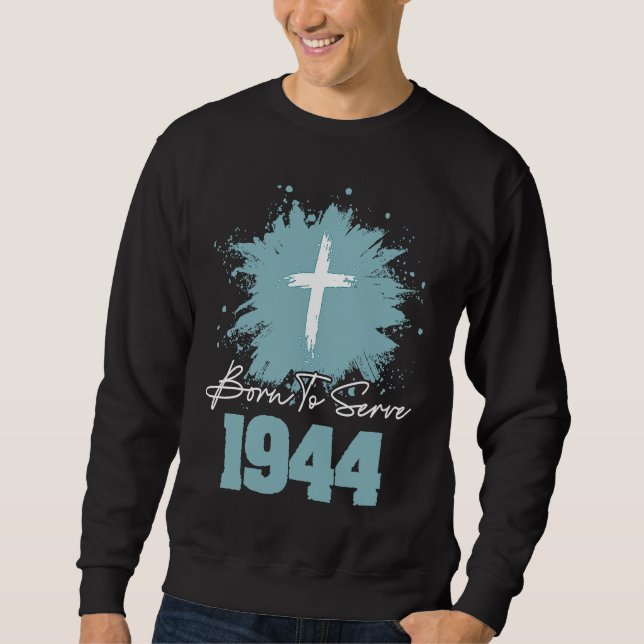 Sudadera Born To Serve 1944 (Anverso)