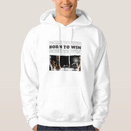 Sudadera BORN TO WIN Chess Victory Hoodie – Motivational