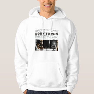 Sudadera BORN TO WIN Chess Victory Hoodie – Motivational