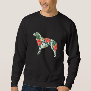 Sudadera Borzoi Aloha Hawaiian Dog