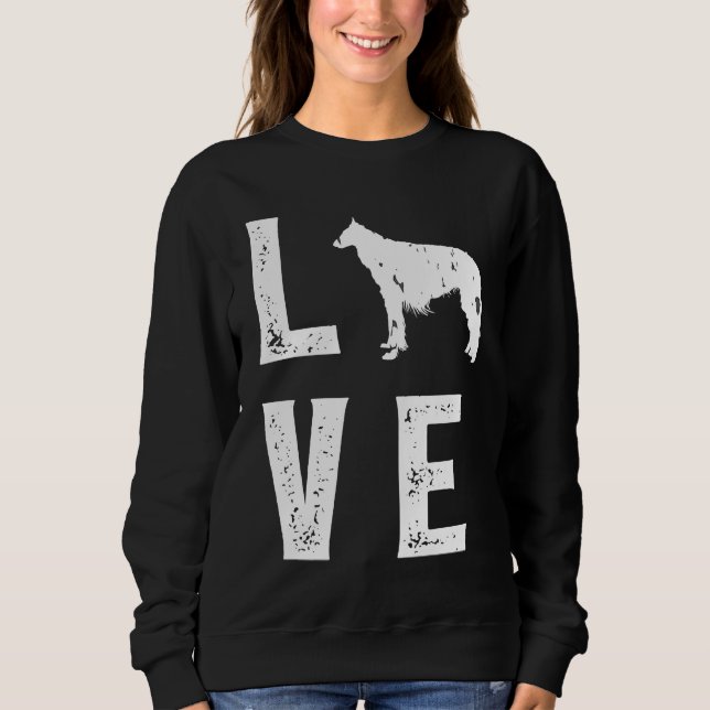 Sudadera Borzoi Love  1 (Anverso)