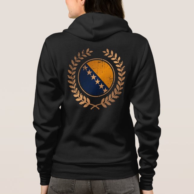Sudadera Bosnia y Herzegovina (Reverso)