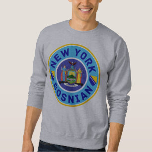 Sudadera Bosnio-americano de Nueva York