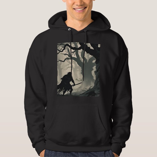 Sudadera Bosque de Cryptid (Anverso)