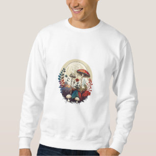 Sudadera Bosque De Hongos Estético Goblincore Y Cottagecore