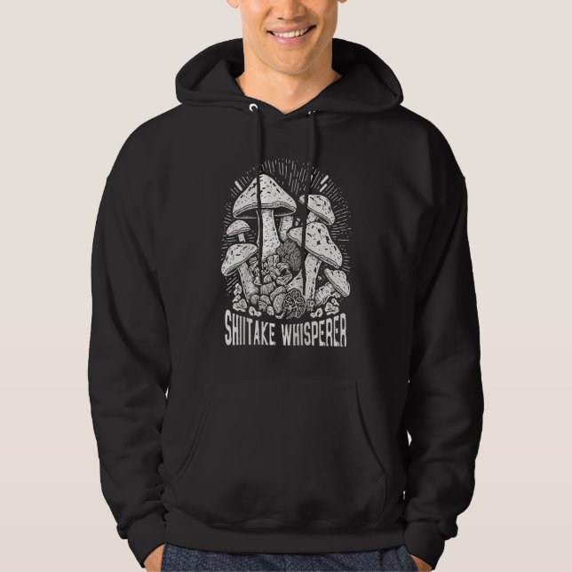 Sudadera Bosque de hongos Shiitake Hongos Shiitake Moral Ve (Anverso)