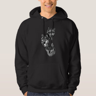 Sudadera Bosque de lobo estampado animal motivo de depredad