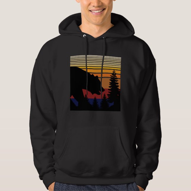 Sudadera Bosque de Osos Vintage (Anverso)