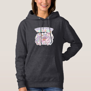 Sudadera Bosque de Unicornios Forrajero Diseño Gráfico de U