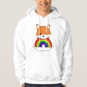 Sudadera Bosque de zorros coloridos de animales de la dieta