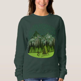 Sudadera Bosque, madera, naturaleza