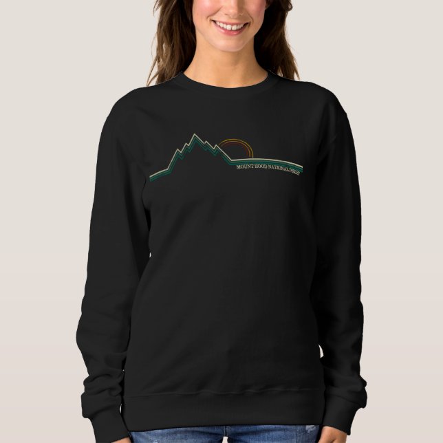 Sudadera Bosque Nacional de Mount Hood (Oregón) (Anverso)