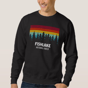 Sudadera Bosque Nacional Fishlake Utah Estilo Retro Genial
