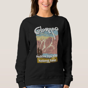 Sudadera Bosque Nacional Medicine Bow Routt Montañas Rocosa