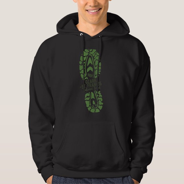 Sudadera Bosque Nacional Ozark Bosque Arkansas Senderismo B (Anverso)