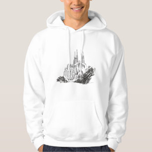 Sudadera Bosquejo de ilustración de la Sagrada Familia
